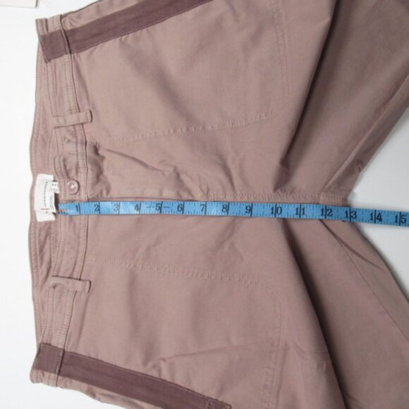 Anthropologie The Richie Striped Slim Jogger Mauve 14 - Picture 7 of 13